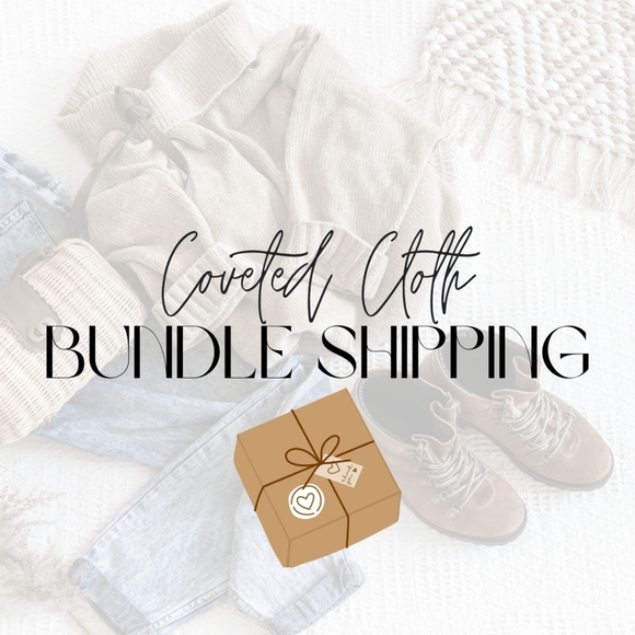 Coveted Cloth Bundle Shipping Listing: Up to 5 lbs. - Picture 1 of 1